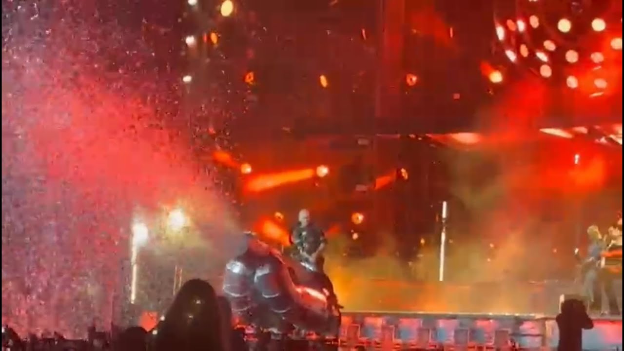 Rammstein Foam Cannon Live Goffertpark Europe Stadium Tour 18-06-24 ...