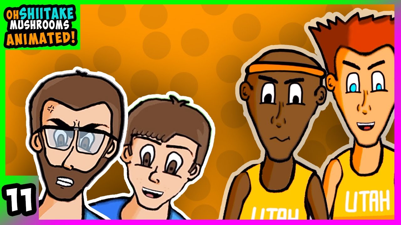 Uncle Jay and Leland goes to a Utah Jazz Game Oh Shiitake Mushrooms