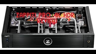 Zappiti Pro 4K HDR Unboxing and Review