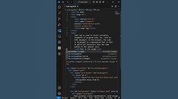 code tag in HTML ||   #webdevelopment #html #coding #information #codetag #shorts  #newvideo