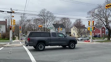 Upgraded Signals at Connaught & Almon