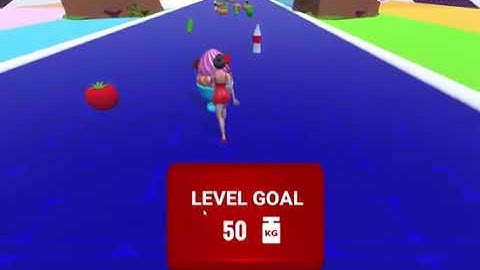 Fit Runner 🥗 | Funny Body Transformation Race Game – Fat to Fit Challenge!