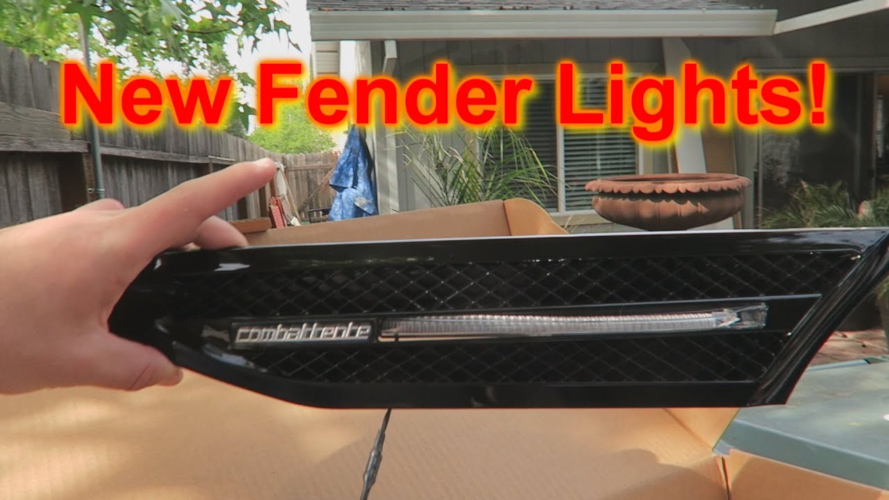 How to Install Fender Turn Signals on a FRS! YouTube