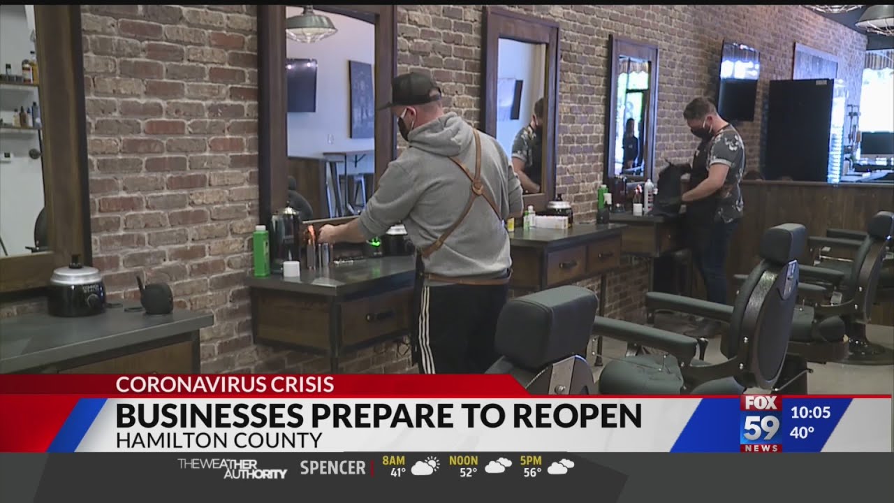 Barber shops, restaurants in Hamilton County prepare to reopen with