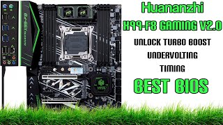 Huananzhi X99-F8 Gaming v2.0 - реинкарнация лучшей китайской материнки на LGA2011-3. Лучший BIOS.