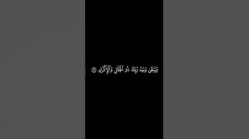 كل من عليها فان}كروما شاشة سوداء قرآن كريم|| القارئ اسلام صبحى #كرومات_قرآن #quran