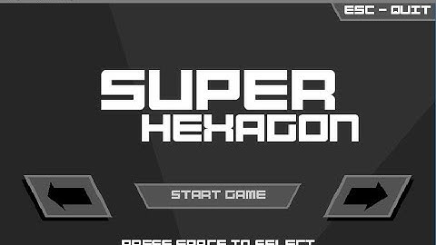 super Hexagon part 1