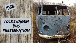 1958 Volkswagen bus restoration