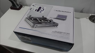 Audio-Technica AT-LP60-USB Unboxing