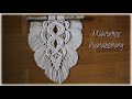 Makramee Wandbehang * DIY * Macrame Wall Hanging