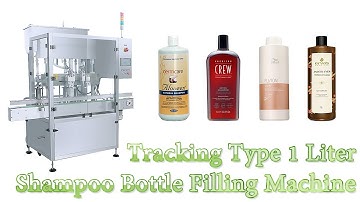 HYPFT2-1000 Tracking Type 1 Liter Shampoo Bottle Filling Machine