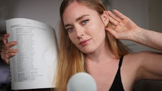 ASMR Whispering in German ✨Body Parts✨ (American Accent)