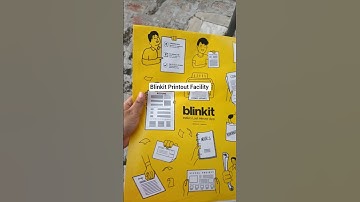 Blinkit Printout Facility in minutes #blinkit#fyp#printout#online #onlineprinting #myfirstshorts