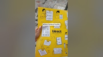 Blinkit Printout Facility in minutes #blinkit#fyp#printout#online #onlineprinting #myfirstshorts