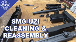 Gunsmithing The SMG Uzi: Cleaning & Assembling.