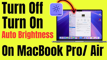 How to Turn OFF Auto Brightness on MacBook Pro / Air / Mac - 2025