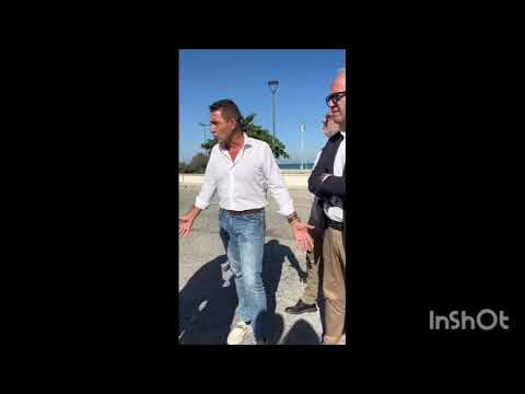 Video Roberto Vannacci (Futuro Nazionale), sopralluogo a Lido Tre Archi