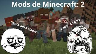 sobreviviendo aún apocalipsis zombie en Minecraft :/