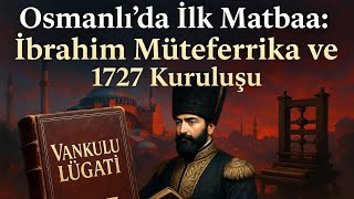 Osmanlıda İlk Matbaa İbrahim Müteferrika Ve 1727 Kuruluşu