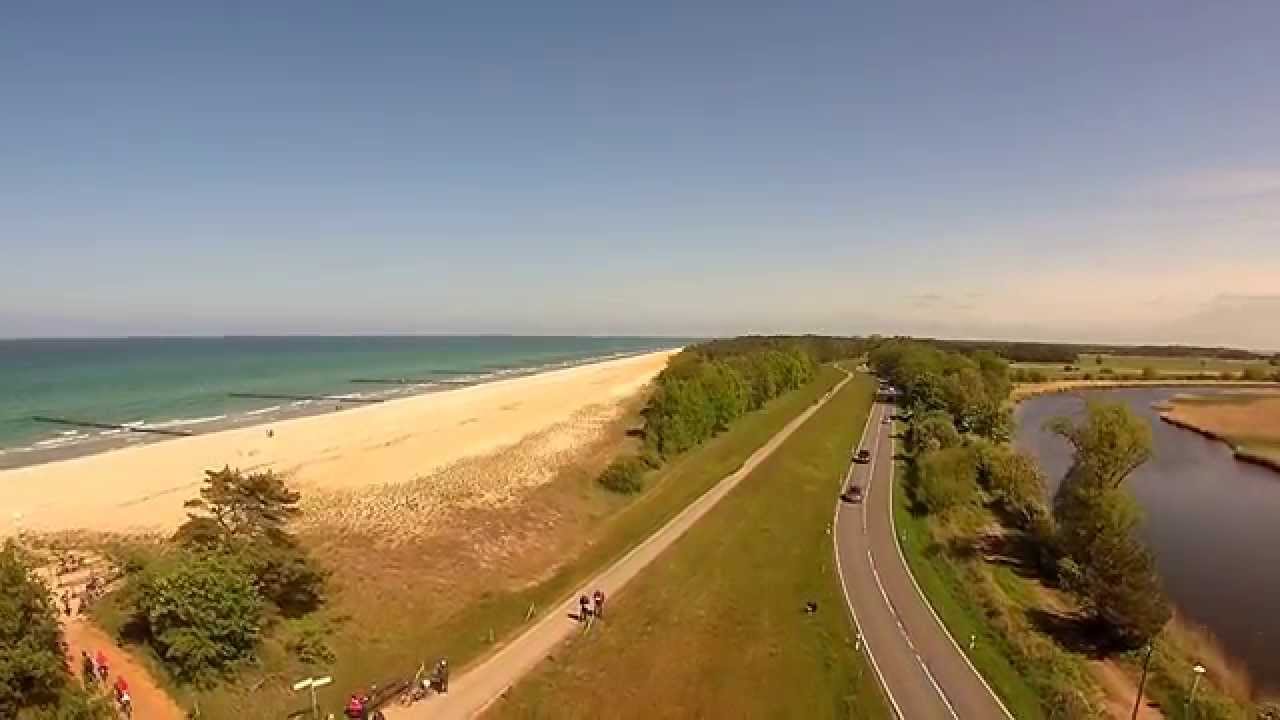 Die Schmalste Stelle Zwischen Ostsee Und Bodden YouTube