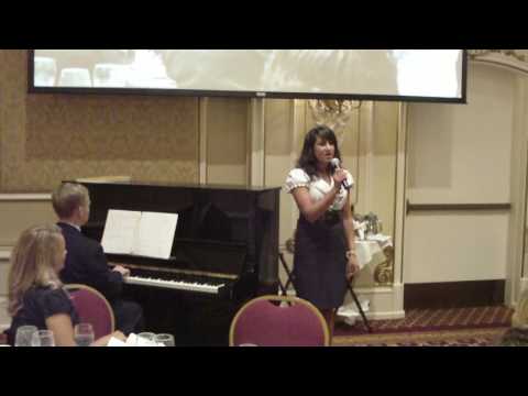 Gina DeGasperis Singing Wind Beneath My Wings at t...