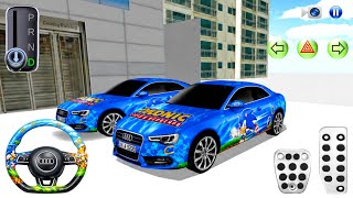 New Sonic Audi A5 Secret Parking - 3D Driving Class Simulator - Android Gameplay - Driving Car Game screenshot 2