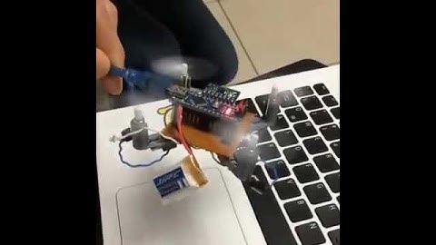 Quadcopter mine using Arduino Nano &Mpu-1950 Gyroscope