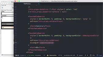 cursos/0008-crud-redux-e-react-native: Término da Implementação da Cor do Botão de Ok