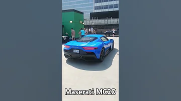 Toronto Carspotting Maserati MC20 