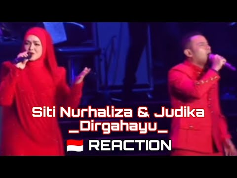 Siti Nurhaliza & Judika - Dirgahayu - Konser Tokti 🇮🇩 Reaction // Ini Luar Biasa Sekali