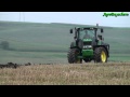 Ploughing with john deere 6930 premium