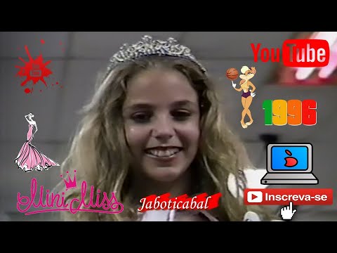 Mini Miss Jaboticabal 1996 / Completo