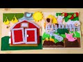 Розвиваюча книга з фетру "Ферма" / Felt quiet book Farm