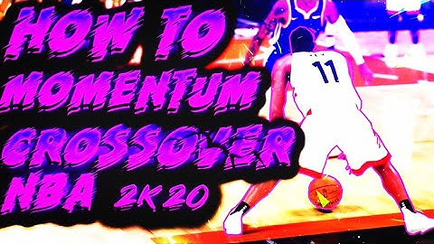 HOW TO MOMENTUM CROSSOVER IN NBA 2K20 🔥😱 | NBA 2K20 DRIBBLING TUTORIAL ‼️ KEYY