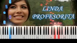 LINDA PROFESORITA / Folklore Peruano / Piano Tutorial