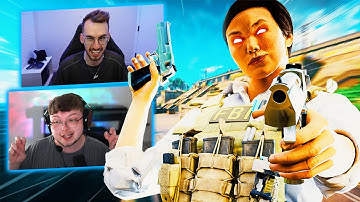 Killing Twitch Streamers Using MOVEMENT (BOTH POV