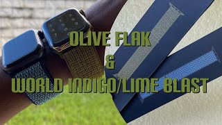 nike olive flak sport loop