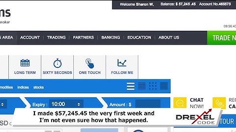 Drexel Code Review Is Drexel Code A SCAM Or LEGIT Binary Options Trading Signals SOFTWARE?