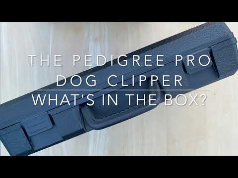 masterclip pedigree pro dog clippers