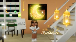 RAMADAN MOUBALAK je décore ma maison en thème ramadan sur BROOKHAVEN !