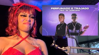 (GRINGA REACT) PL QUEST - PERFUMADO E TRAJADO (FT. MC CABELINHO) #eua #react 🇺🇸