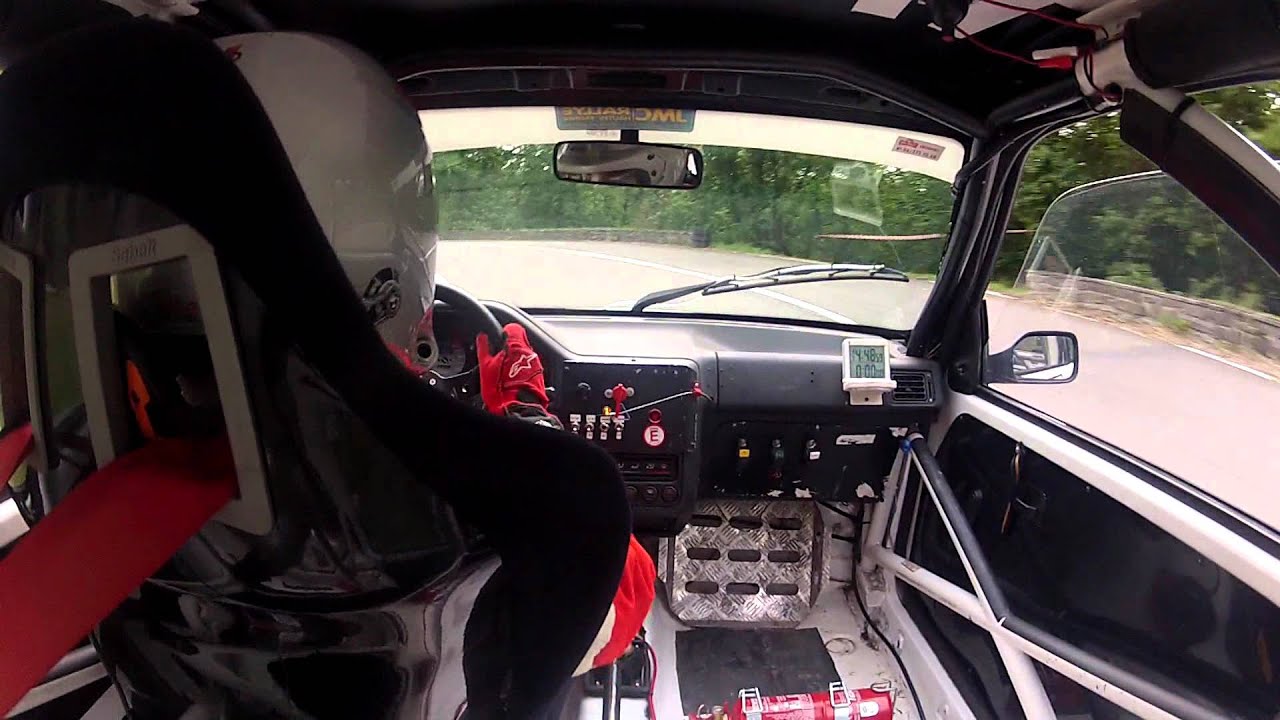 Logan Jadot On-Board Course de Côte de Houyet 2015 Montée Officielle N°2