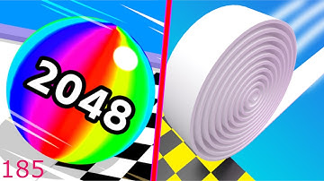 Ball Run 2048 Vs Brick Builder - Android iOS Gameplay Walkthrough - Mobile Games - 185