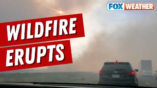 California Firefighters Battling WindDriven Corral Fire