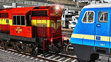 Loco Change From Electric To Diesel || Loco Change Tutorial || MSTS Open Rails