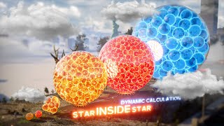 How many STARS can Fit inside each STAR | 3D