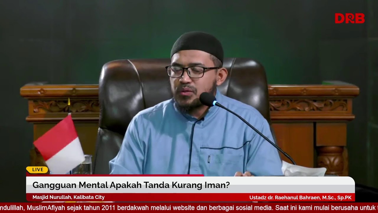 Gangguan Mental Apakah Tanda Kurang Iman? | Ustadz dr. Raehanul Bahraen, M.Sc, Sp.PK