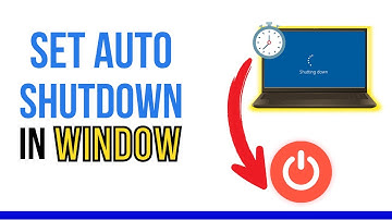 How To Set PC Auto Shutdown Timer in Windows 10