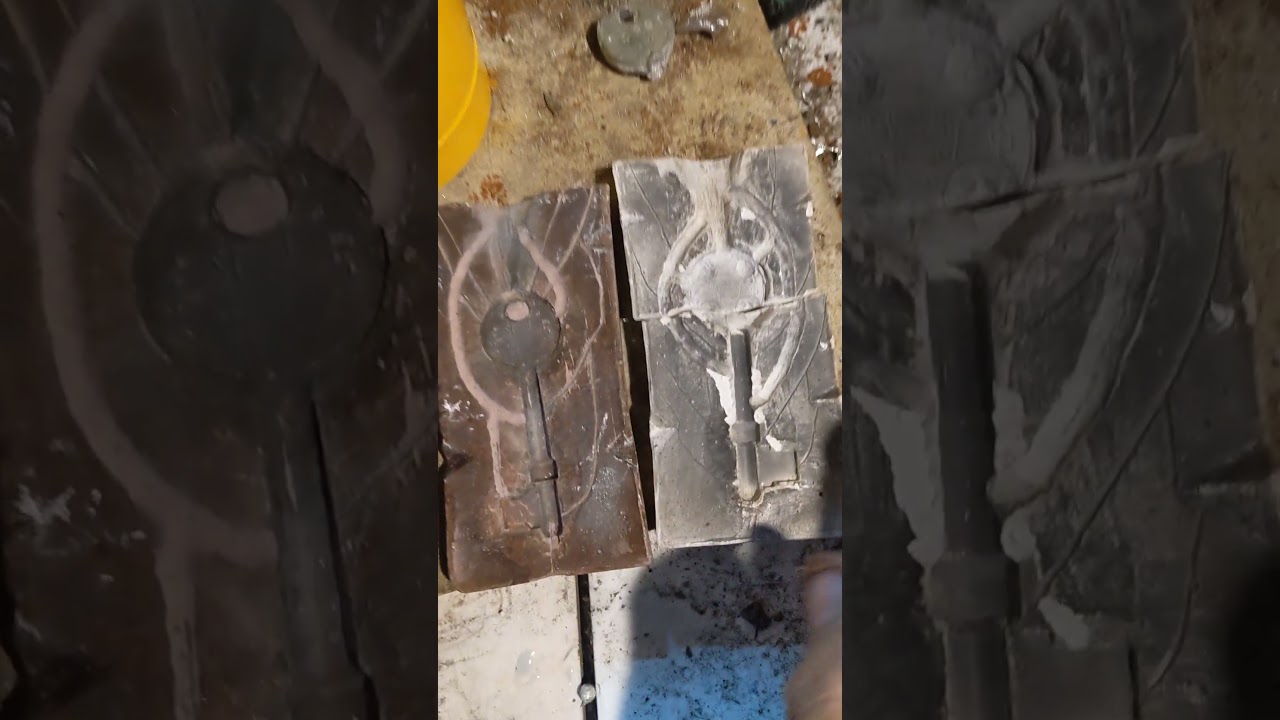 A successful pewter key to the forge!