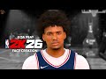 Koa Peat Face Creation NBA 2K26